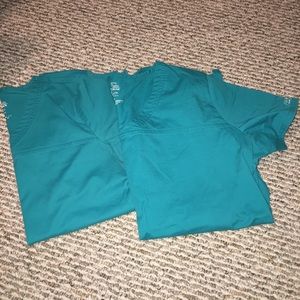 Size M scrub tops
